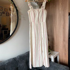 Reformation Lavender Dress in Red Licorice - Size 4